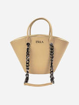 Immaculate Vegan - Eslla Seva Vegan Cactus Leather Tote | Beige Sand