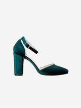 Immaculate Vegan - Forever and Always Shoes Gisele - Emerald Green Wedding High Heels