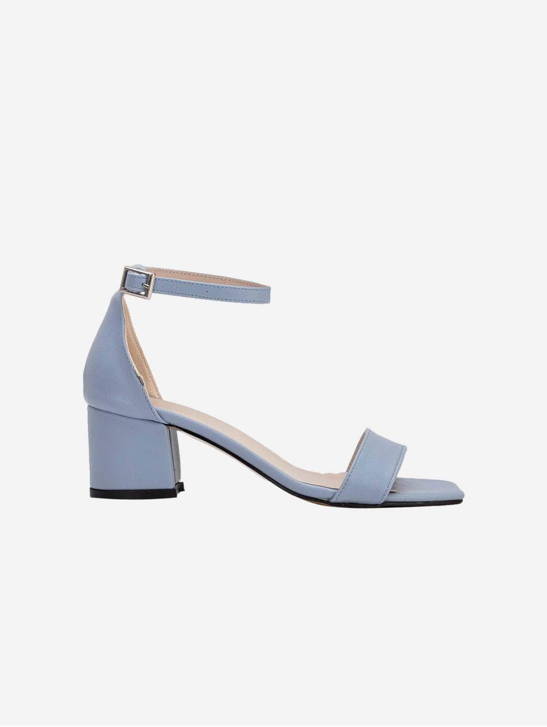 Light blue low heel shoes hotsell