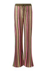 Immaculate Vegan - KOMODO TALITH - Linen Knit Trouser - Stripe