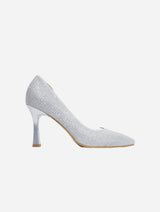 Immaculate Vegan - Prologue Shoes 653 Heeled Shoes | Silver Metallic