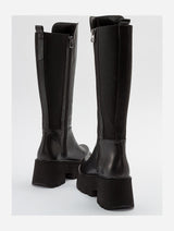 Immaculate Vegan - Prologue Shoes Solo Black Platform Boot (Women)