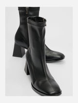 Immaculate Vegan - Prologue Shoes Plesa Black Chunky Heel Boot (Women)