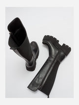 Immaculate Vegan - Prologue Shoes Solo Black Platform Boot (Women)