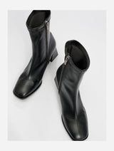 Immaculate Vegan - Prologue Shoes Plesa Black Chunky Heel Boot (Women)