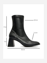 Immaculate Vegan - Prologue Shoes Plesa Black Chunky Heel Boot (Women)