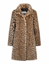 Immaculate Vegan - Issy London Millie Luxe Vegan Faux Fur Coat | Leopard