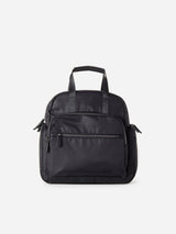 Immaculate Vegan - jeane & jax RIVER Unisex Diaper Backpack Black