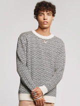 Immaculate Vegan - KOMODO Hakku Men's Organic Cotton Jumper | Off White