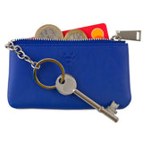 Immaculate Vegan - Watson & Wolfe Key Holder Wallet in Cobalt Blue