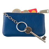 Immaculate Vegan - Watson & Wolfe Key Holder Wallet in Navy Blue