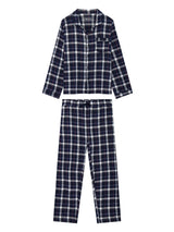 Immaculate Vegan - KOMODO JIM JAM - Mens GOTS Organic Cotton Pyjama Set Dark Navy