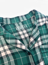 Immaculate Vegan - KOMODO JIM JAM PYJAMA WOMENS SET - Green