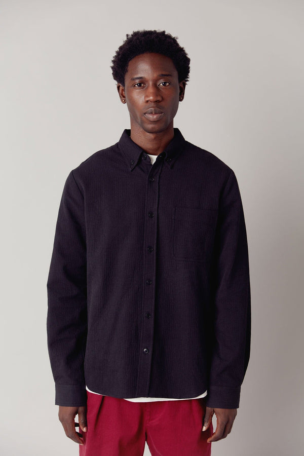 KOMODO SPECTRE - Organic Cotton Shirt Black