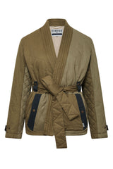 Immaculate Vegan - KOMODO ZURI - Organic Cotton Patchwork Jacket Green