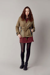 Immaculate Vegan - KOMODO ZURI - Organic Cotton Patchwork Jacket Green