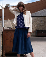 Immaculate Vegan - BIBICO Este Women's Cotton Open Cardigan | Ecru