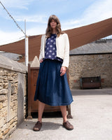 Immaculate Vegan - BIBICO Este Women's Cotton Open Cardigan | Ecru