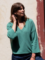 Immaculate Vegan - BIBICO Jody Women's Cotton Relaxed Jumper | Mint