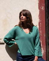 Immaculate Vegan - BIBICO Jody Women's Cotton Relaxed Jumper | Mint