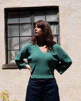 Immaculate Vegan - BIBICO Jody Women's Cotton Relaxed Jumper | Mint