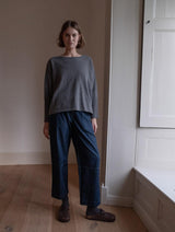 Immaculate Vegan - BIBICO Margate Women's Relaxed Cotton Trousers | Denim