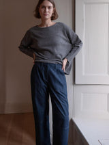 Immaculate Vegan - BIBICO Margate Women's Relaxed Cotton Trousers | Denim