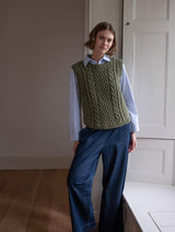 Immaculate Vegan - BIBICO Orla Women's Casual Trousers | Denim