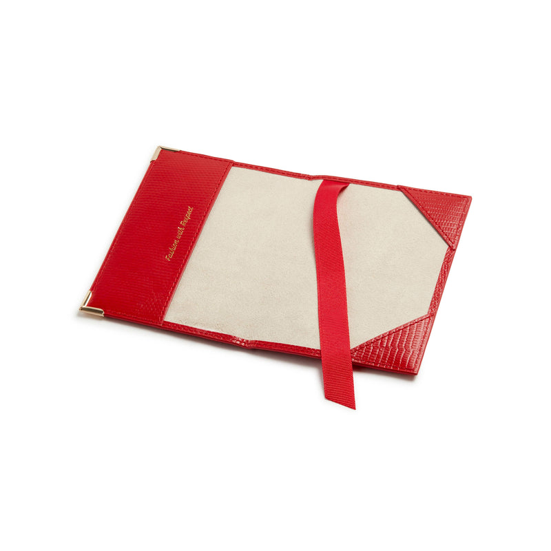 La Bante Ash Red Passport holder & Key chain Gift Box