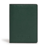 Immaculate Vegan - La Bante Nutcombe Green Passport Holder & Bi-fold CC holder Gift Box