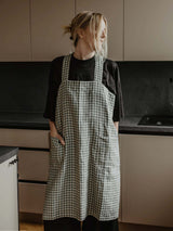 Immaculate Vegan - Laume Linen Dirvolira Linen Pinafore Apron | Multiple Colours