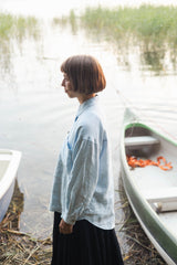 Immaculate Vegan - Laume Linen Vandene Women's Linen Shirt | Multiple Colours