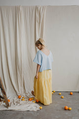 Immaculate Vegan - Laume Linen Vyte Women's Linen Top | Multiple Colours