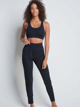 Immaculate Vegan - Lavender Hill Clothing Lightweight Micro TENCEL™ Modal Yoga Trousers | Multiple Colours Black / UK 10