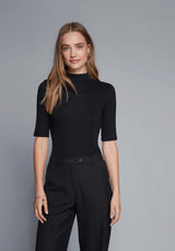 Immaculate Vegan - Lavender Hill Clothing Mock Neck Micro Modal Top