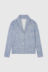 Immaculate Vegan - Lavender Hill Clothing Patterned Shawl Collared Top