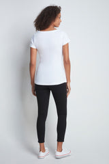 Immaculate Vegan - Lavender Hill Clothing Scoop Neck Cotton Modal Blend T-shirt