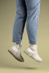 Immaculate Vegan - Lazuli myKNIT CRACK Bege