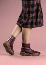 Immaculate Vegan - Lazuli myKNIT CRACK Bordeaux