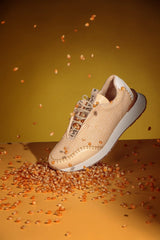 Immaculate Vegan - Lazuli mySNEAKER RAFIA Bege