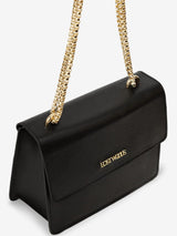 Immaculate Vegan - Lost Woods Willow MIRUM® Leather Vegan Chain Bag | Black & Gold