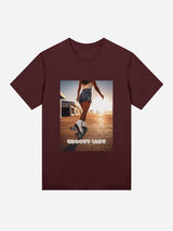 Immaculate Vegan - Eloquere Groovy Lady Women's California Style T-Shirt | Multiple Colours