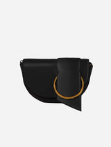 Immaculate Vegan - Mela Luna Apple Leather Vegan Shoulder Bag | Black