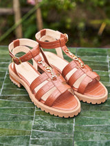 Immaculate Vegan - Minuit sur Terre Jacinthe Camel Croco