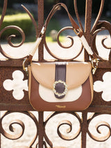 Immaculate Vegan - Minuit sur Terre Mira Vegan Leather Crossbody Bag | Cappuccino