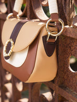 Immaculate Vegan - Minuit sur Terre Mira Vegan Leather Crossbody Bag | Cappuccino