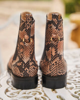 Immaculate Vegan - Minuit sur Terre Secret Vegan Leather Chelsea Boots | Serpent