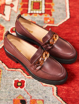 Immaculate Vegan - Minuit sur Terre Sherlock Vegan Grain Leather Loafers | Chocolate