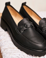Immaculate Vegan - Minuit sur Terre Spell Vegan Leather Loafers | Black