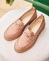 Immaculate Vegan - Minuit sur Terre Spell Vegan Suede Loafers | Petal